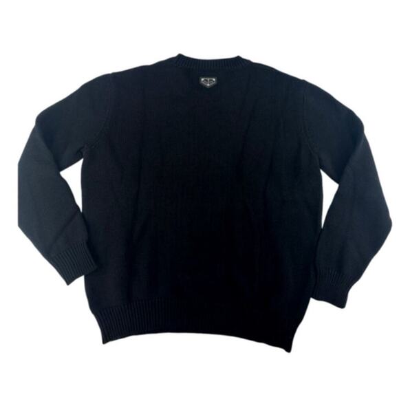 Philipp Plein Black Teddy Bear Round Neck Pullover Sweater Size XXL - Picture 8 of 11